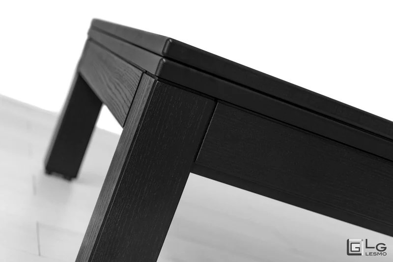 TAVOLINO TRASFORMABILE Finitura Frassino Nero 152cm - 6/8 posti