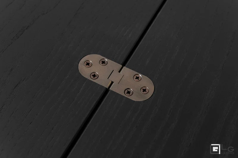 TAVOLINO TRASFORMABILE Finitura Frassino Nero 152cm - 6/8 posti