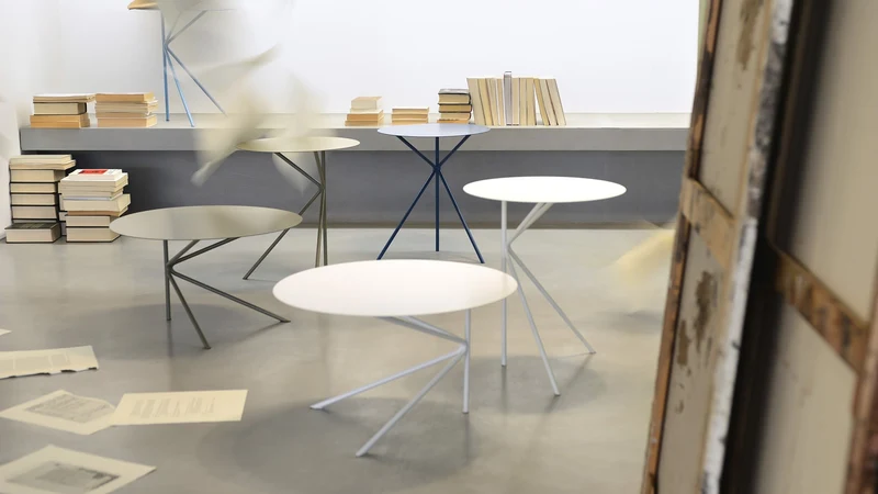 Set 2 Twin A Table haute