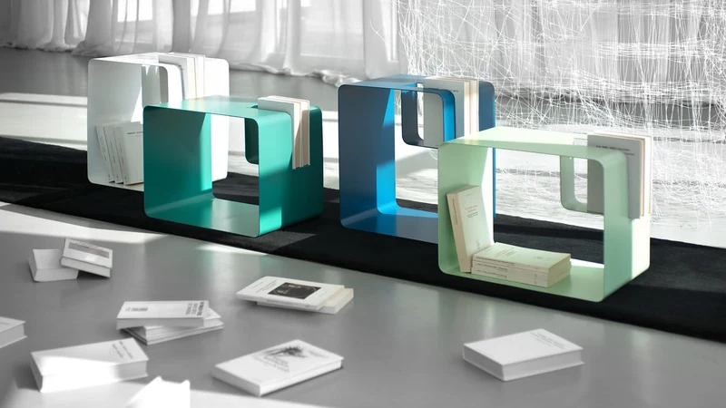 Set 2 Libris Magazine Rack