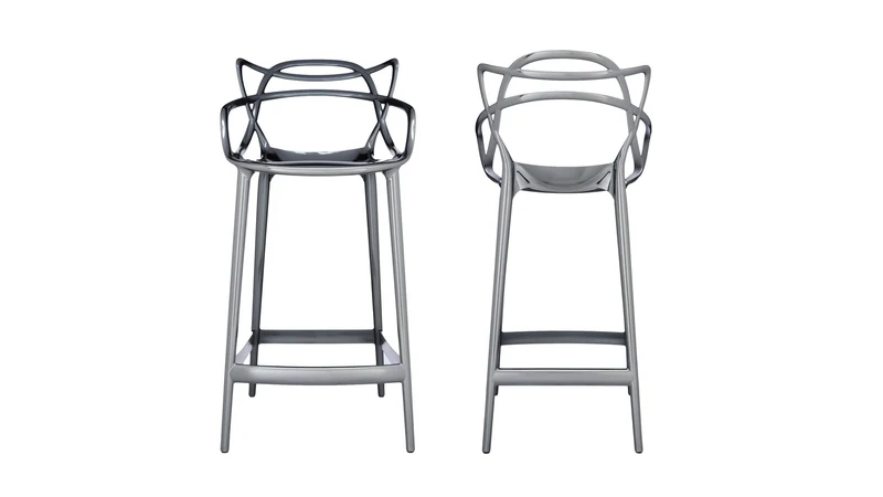 Set 2 Masters tabouret by Kartell