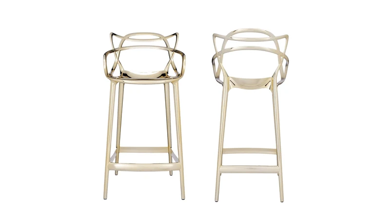 Set 2 Masters tabouret by Kartell