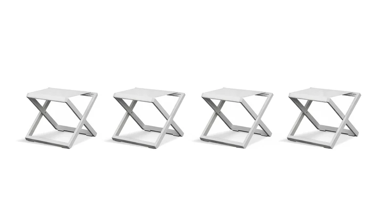 Set 4 TOUCH Pouf pour l'extérieur
