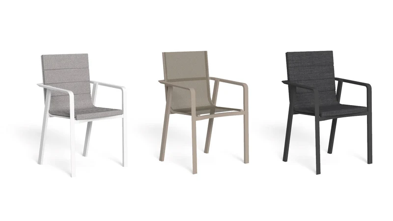 Set 4 MILO Chaise pour l'extérieur