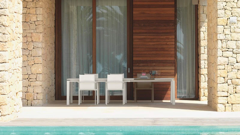 Set 4 MILO Chaise pour l'extérieur
