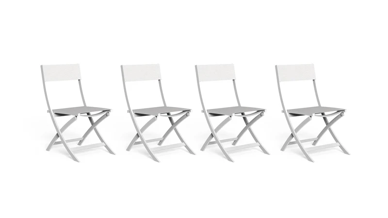 Set 4 Queen chaise pliante