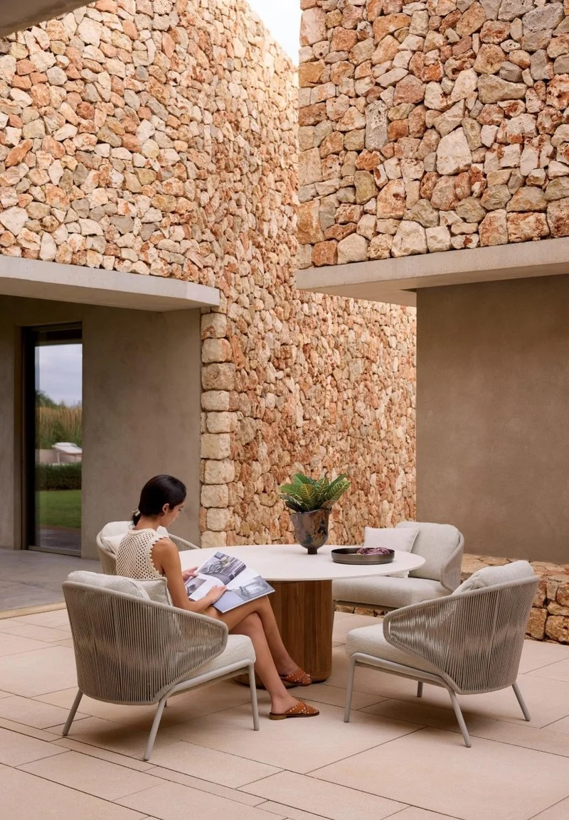 Table de jardin OGADO - Low dining