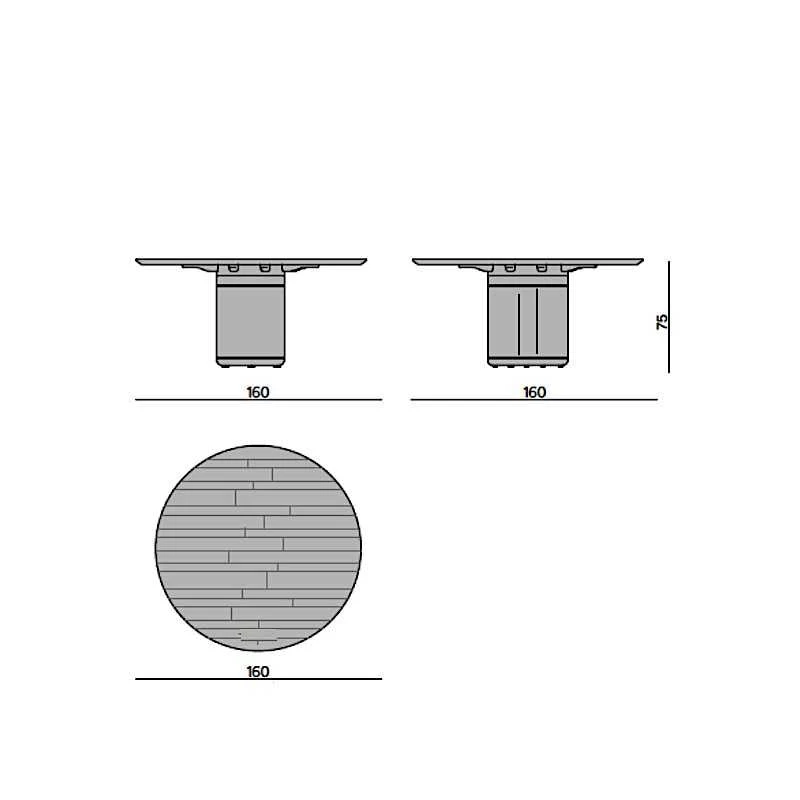 Table de jardin OGADO - Low dining