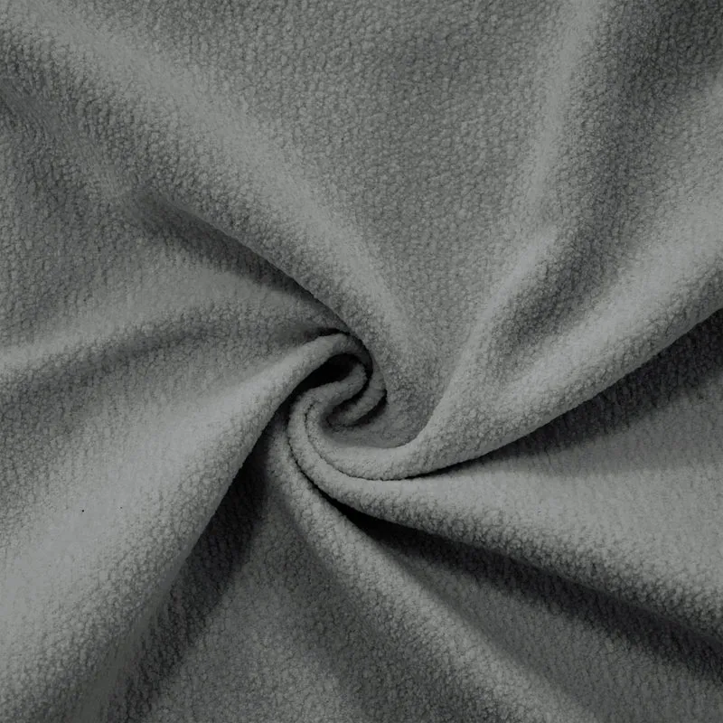 Canapé 3 places modulable en chenille gris avec coussins 220 cm NEXUSZYN