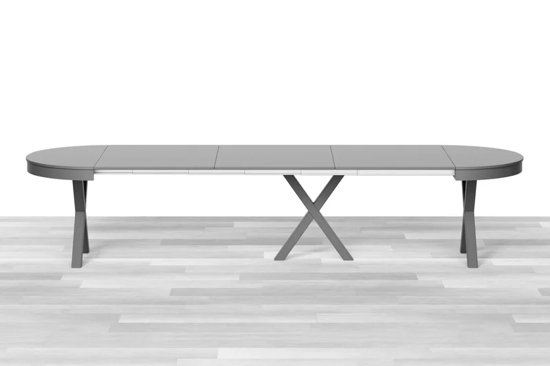 TAVOLO ALLUNGABILE DESIGN ROTONDO Laccato Opaco - 12/14/16 posti