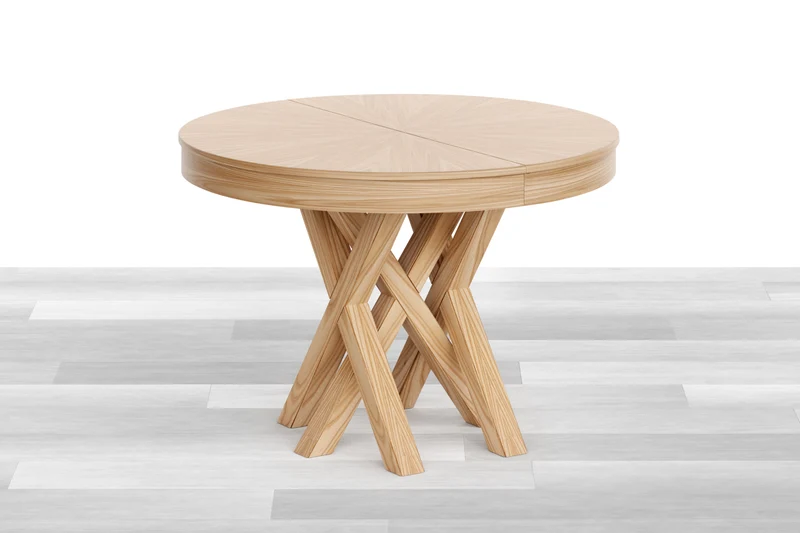 TAVOLO ALLUNGABILE DESIGN ROTONDO Legno - 12/14/16 posti