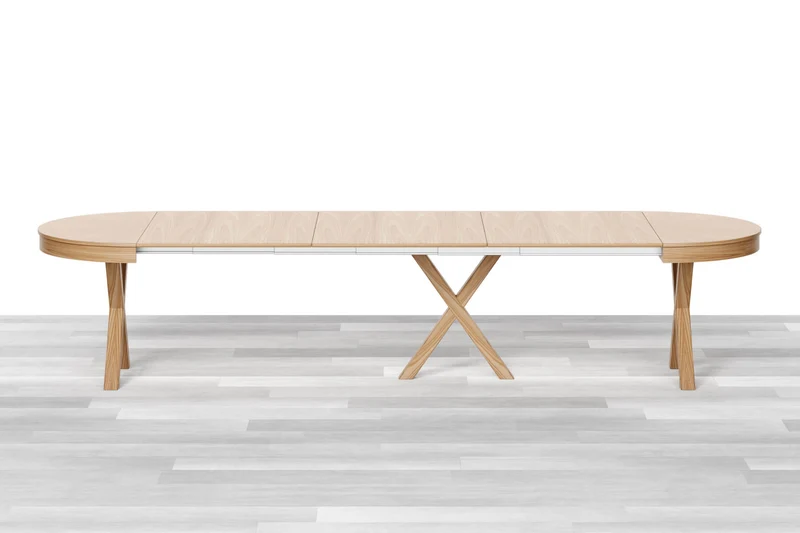 TAVOLO ALLUNGABILE DESIGN ROTONDO Legno - 12/14/16 posti