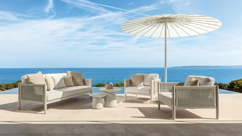 Dolcevita Alu fauteuil pour l'extérieur