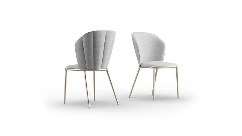 Lisa-A chaise en métal