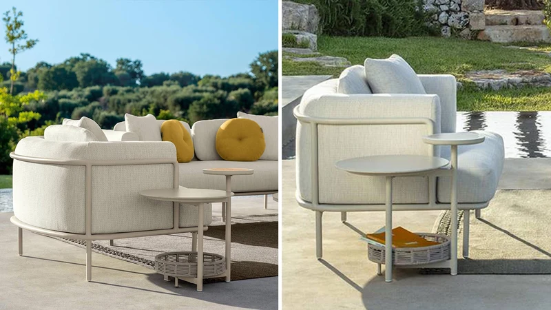 Lisa fauteuil pour l'extérieur