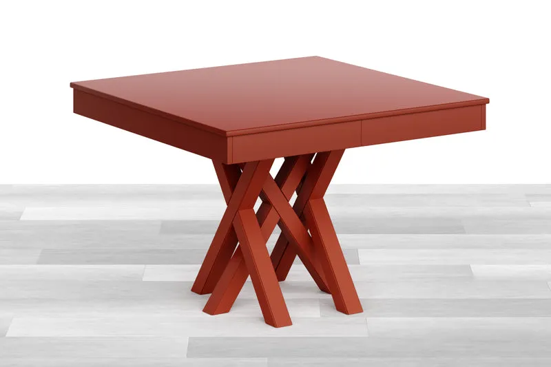TAVOLO ALLUNGABILE DESIGN QUADRATO Laccato Opaco - 12/14/16 posti