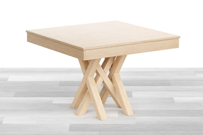 TAVOLO ALLUNGABILE DESIGN QUADRATO Legno - 12/14/16 posti