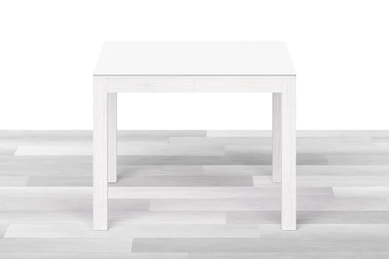 TAVOLO ALLUNGABILE MODERNO QUADRATO Top Cristallo - 8/10 posti