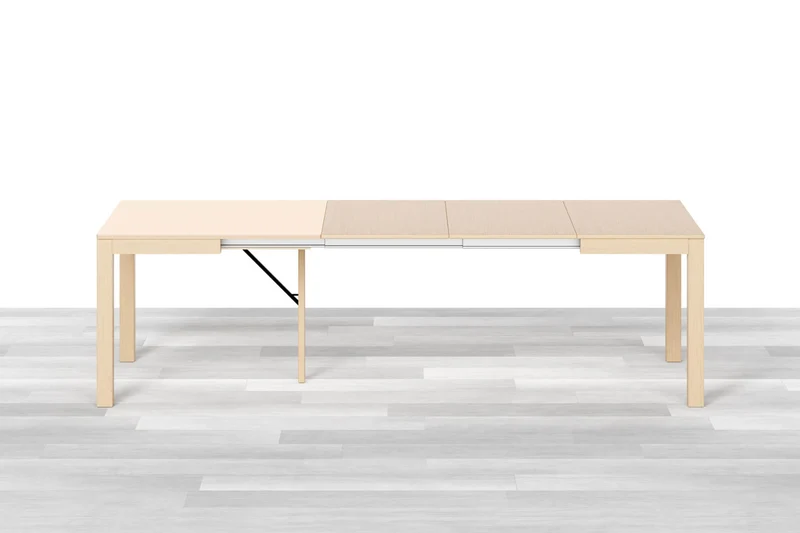 TAVOLO ALLUNGABILE MODERNO QUADRATO Top Cristallo - 8/10 posti