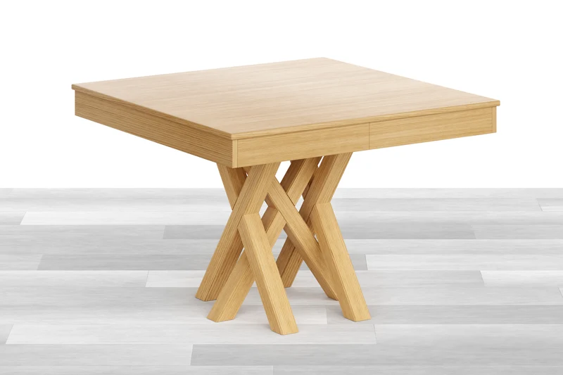 TAVOLO ALLUNGABILE DESIGN QUADRATO Legno - 8/10 posti