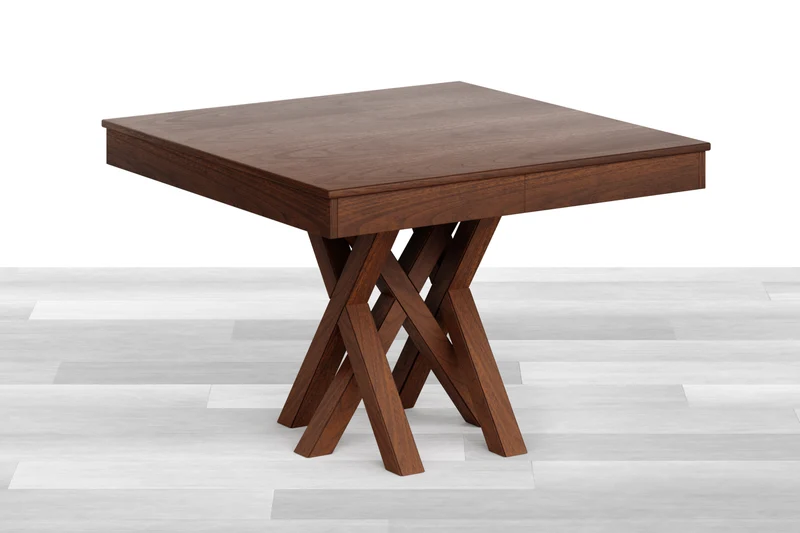 TAVOLO ALLUNGABILE DESIGN QUADRATO Legno - 8/10 posti