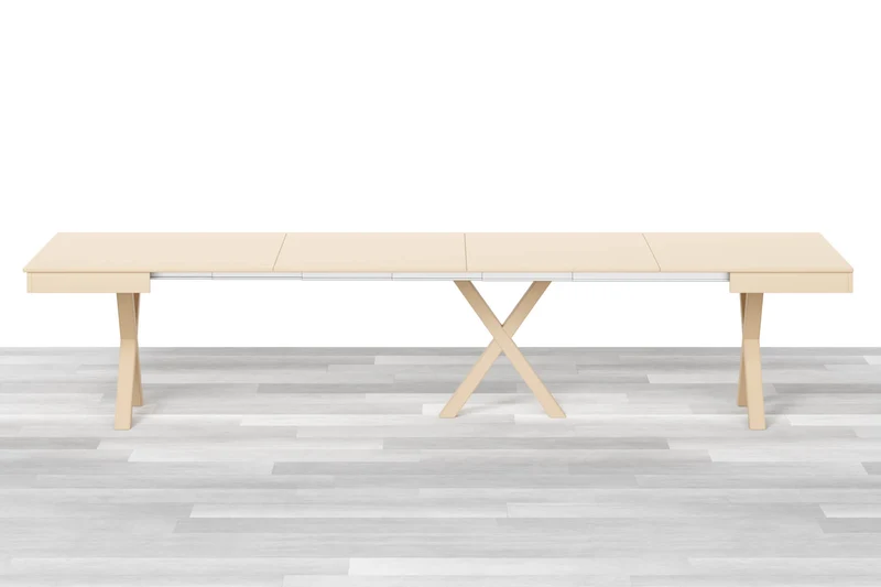 TAVOLO ALLUNGABILE DESIGN QUADRATO Laccato Opaco - 8/10 posti
