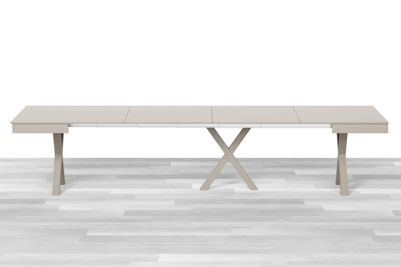TAVOLO ALLUNGABILE DESIGN QUADRATO Laccato Opaco - 8/10 posti