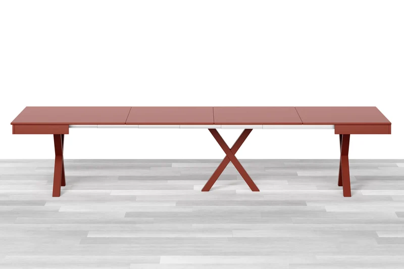TAVOLO ALLUNGABILE DESIGN QUADRATO Laccato Opaco - 8/10 posti