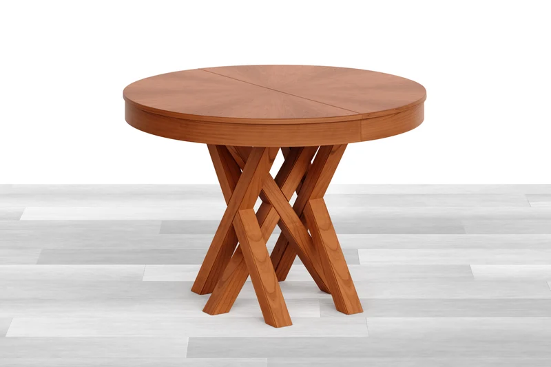 TAVOLO ALLUNGABILE DESIGN ROTONDO Legno - 8/10 posti