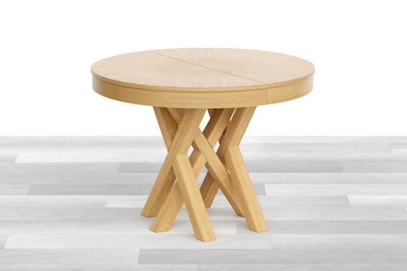 TAVOLO ALLUNGABILE DESIGN ROTONDO Legno - 8/10 posti