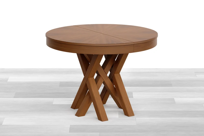TAVOLO ALLUNGABILE DESIGN ROTONDO Legno - 8/10 posti