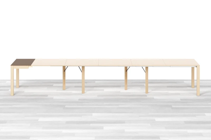 CONSOLLE ALLUNGABILE MAXI Top Cristallo - 10/12 posti