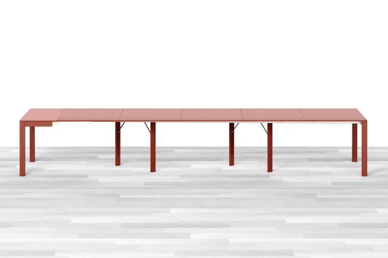 CONSOLLE ALLUNGABILE MAXI Top Cristallo - 10/12 posti