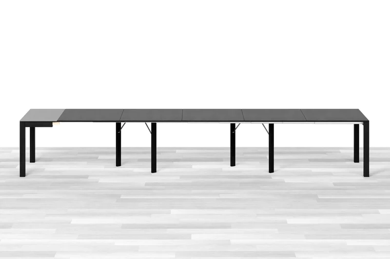 CONSOLLE ALLUNGABILE MAXI Top Cristallo - 10/12 posti