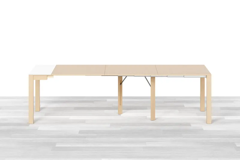 CONSOLLE ALLUNGABILE MINI Top Cristallo - 10/12 posti