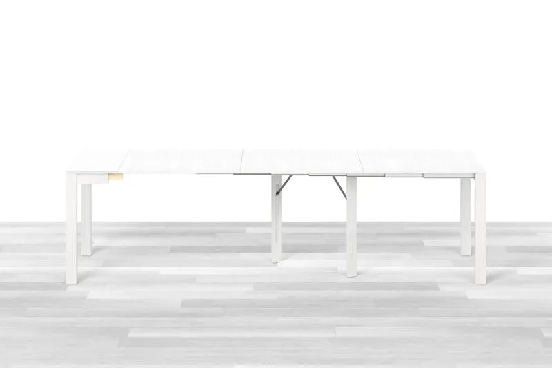 CONSOLLE ALLUNGABILE MINI Top Cristallo - 10/12 posti