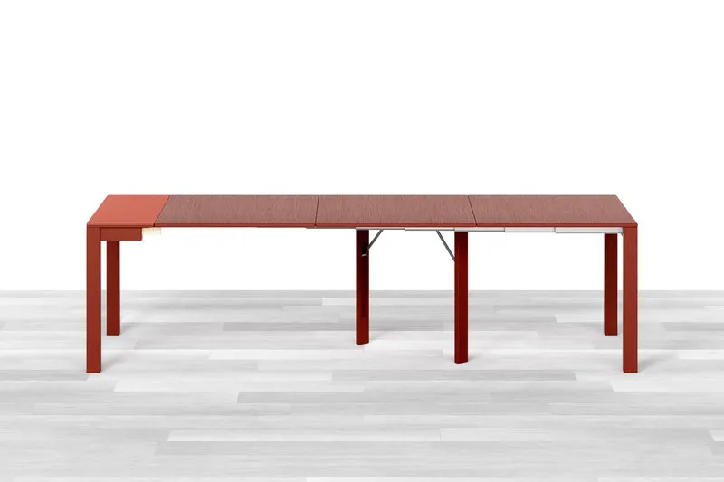 CONSOLLE ALLUNGABILE MINI Top Cristallo - 10/12 posti