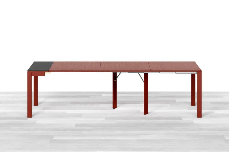 CONSOLLE ALLUNGABILE MINI Top Cristallo - 10/12 posti
