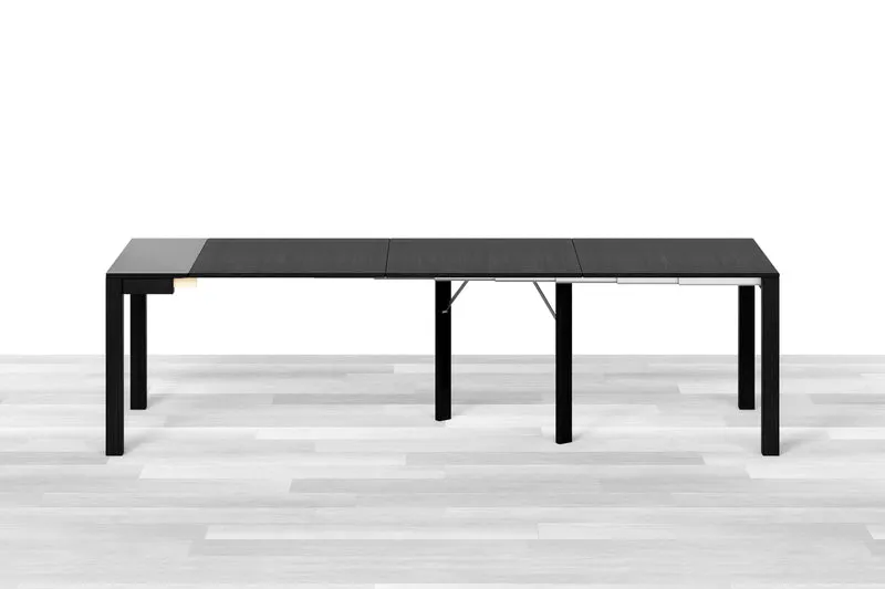 CONSOLLE ALLUNGABILE MINI Top Cristallo - 6/8 posti