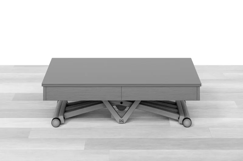 TAVOLINO ESTENSIBILE PLUS Top Cristallo - 14/16 posti