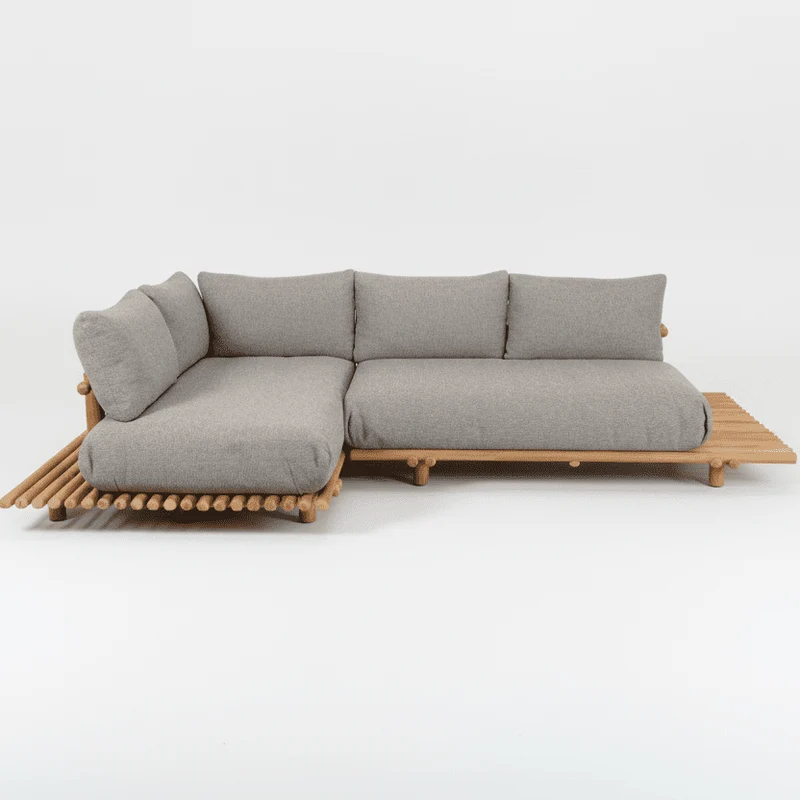 Canapé de jardin STICKS avec plateforme