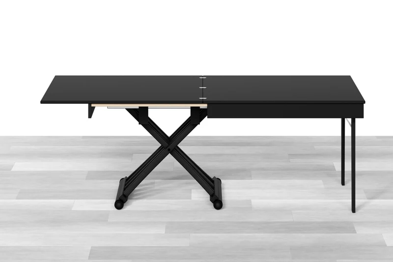 TAVOLINO TRASFORMABILE Laccato Opaco - 8/10 posti
