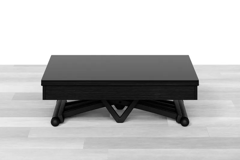 TAVOLINO TRASFORMABILE Top Cristallo - 8/10 posti