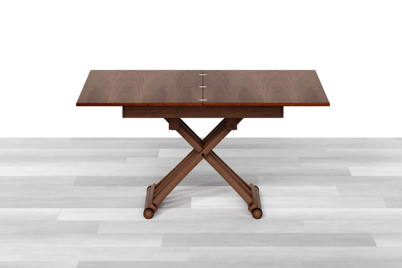 TAVOLINO TRASFORMABILE Top Intarsiato - 4/6 posti