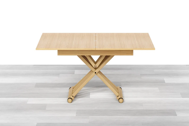 TAVOLINO TRASFORMABILE Top Intarsiato - 4/6 posti