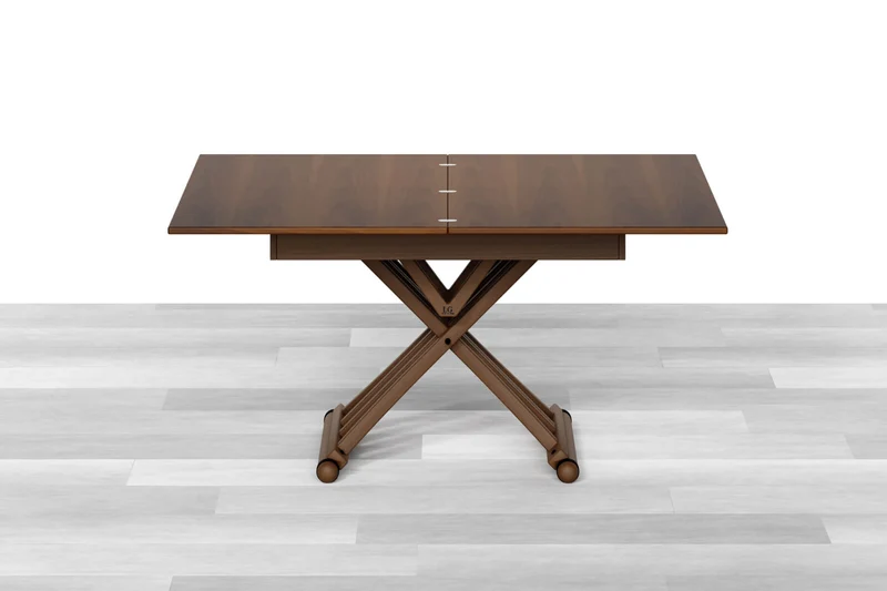 TAVOLINO TRASFORMABILE Top Intarsiato - 4/6 posti