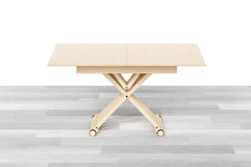 TAVOLINO TRASFORMABILE Top Intarsiato - 4/6 posti