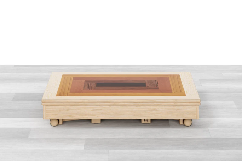TAVOLINO TRASFORMABILE Top Intarsiato - 4/6 posti