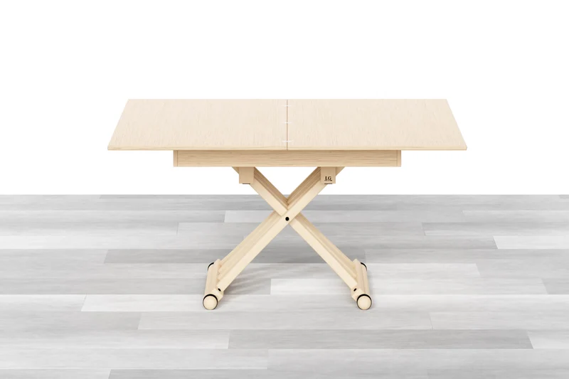 TAVOLINO TRASFORMABILE Top Intarsiato - 4/6 posti