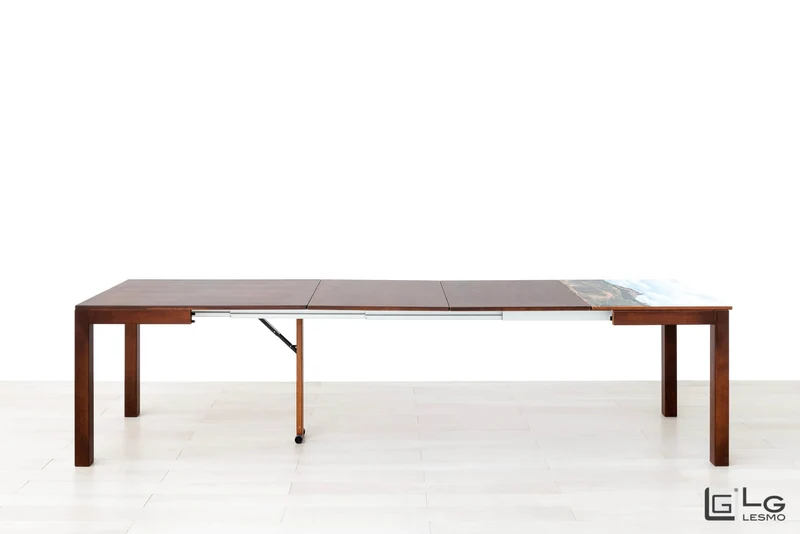 TAVOLO ALLUNGABILE Finitura Arte Povera Moderno 311cm - 14 posti